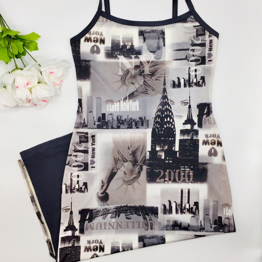 New York Charcoal Gray Dress